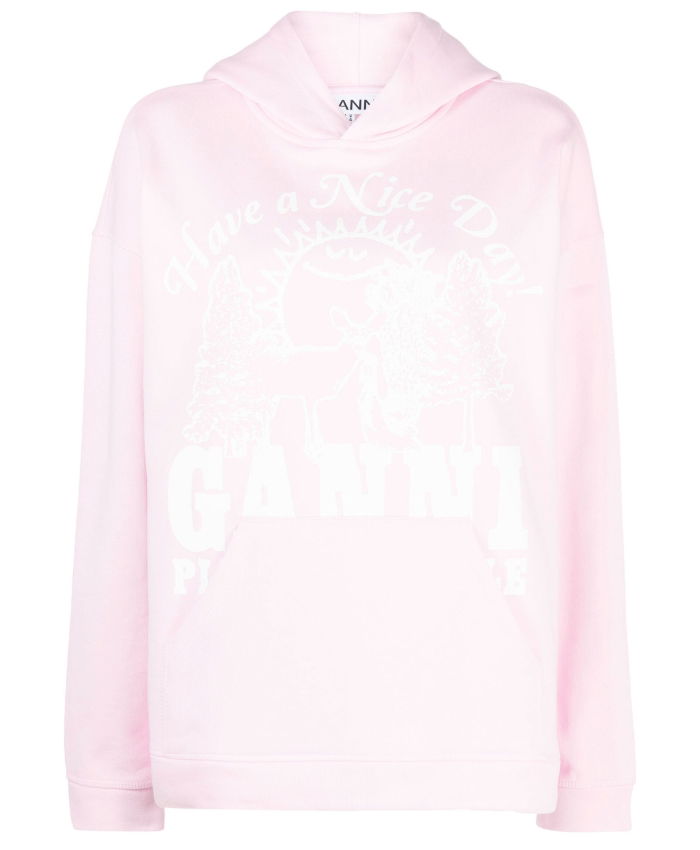 GANNI - Ganni Animals hoodie