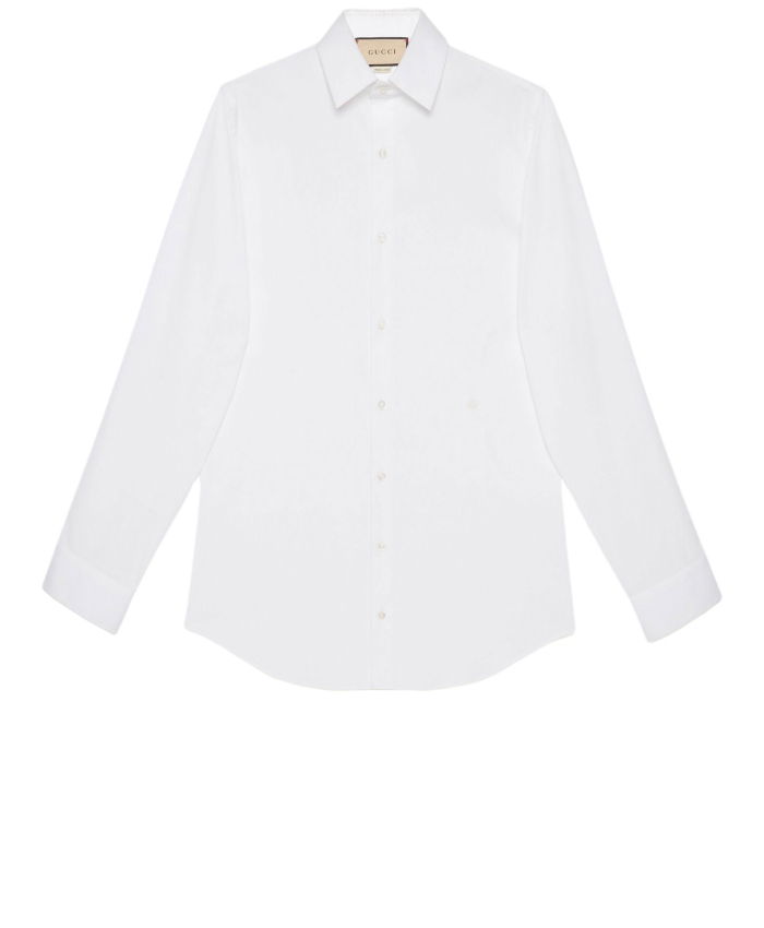 GUCCI - Stretch cotton poplin shirt