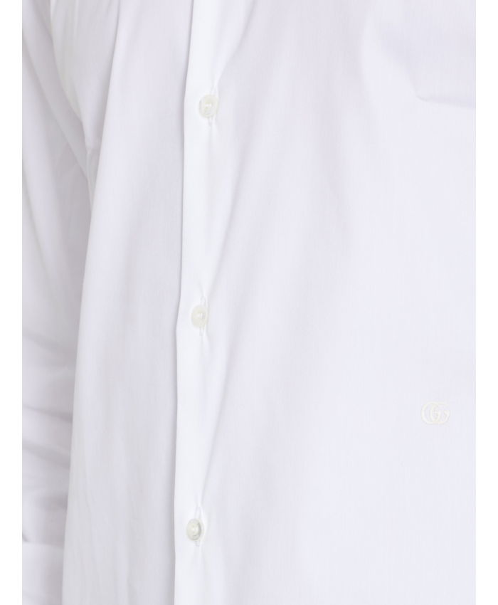 GUCCI - Stretch cotton poplin shirt