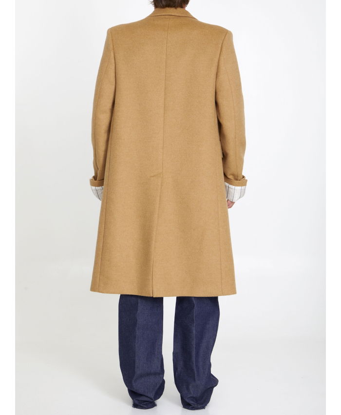 GUCCI - Camel wool coat