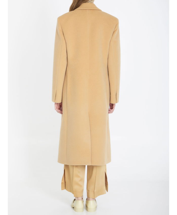 JIL SANDER - Single-breasted wool coat