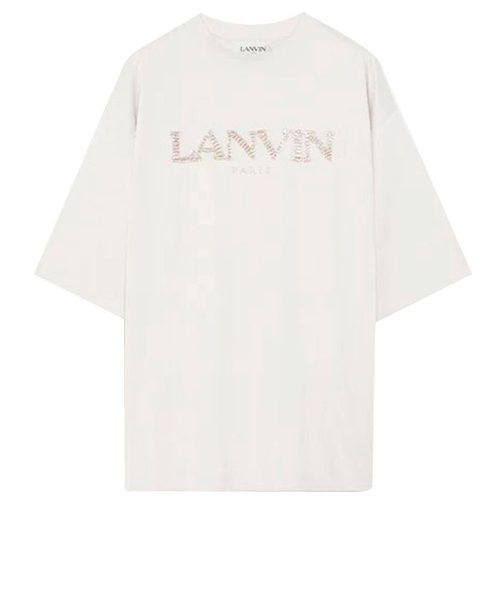 LANVIN - Cotton t-shirt with logo