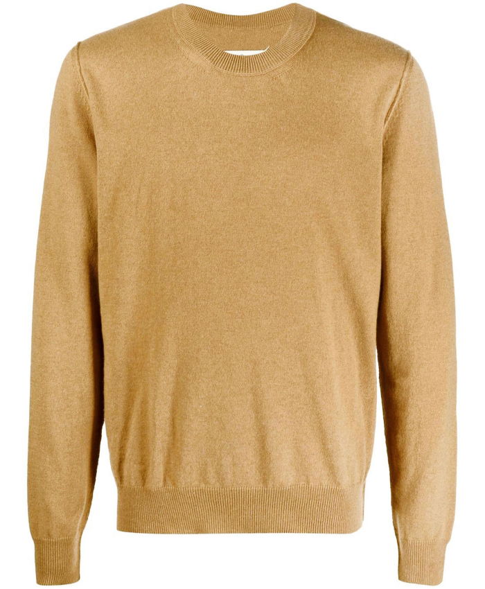 MAISON MARGIELA - Camel cashmere jumper