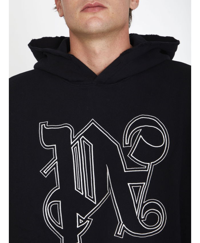 PALM ANGELS - Monogram hoodie