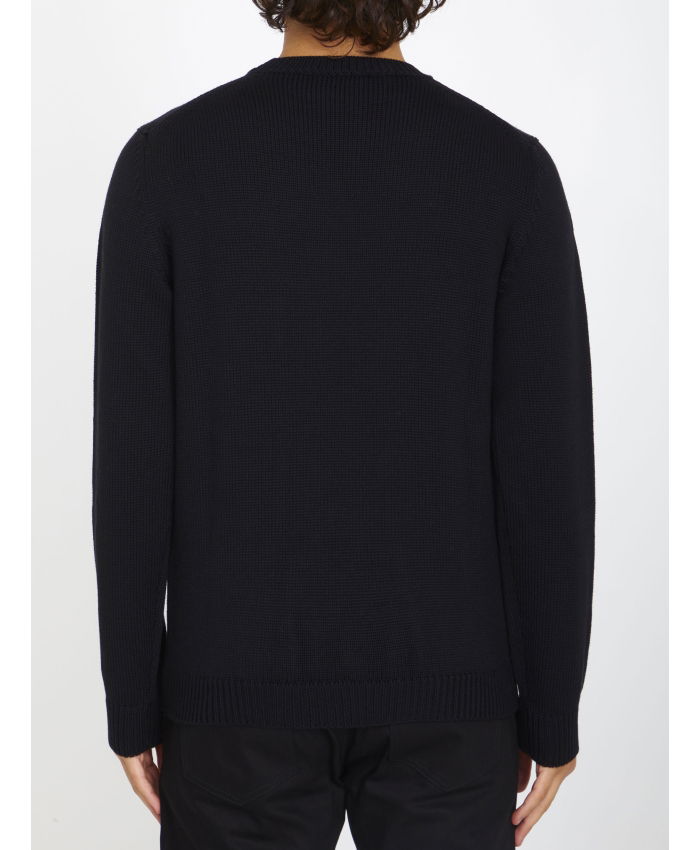 ROBERTO COLLINA - Merino wool jumper