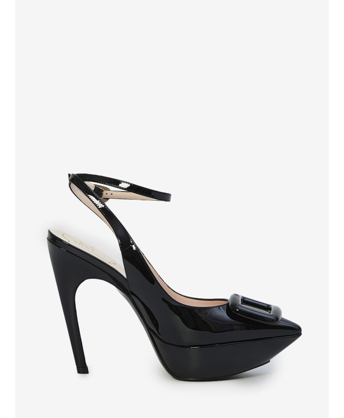 ROGER VIVIER - Choc Buckle Sling Back pumps