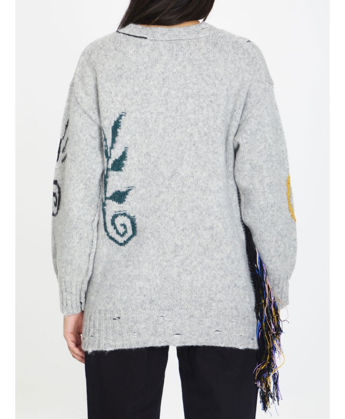 STELLA MCCARTNEY - Folk embroidery jumper