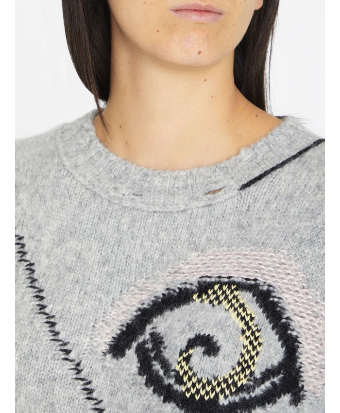 STELLA MCCARTNEY - Folk embroidery jumper