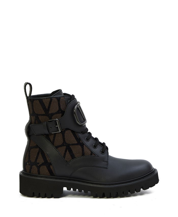 VALENTINO GARAVANI - VLogo Signature Combat boots