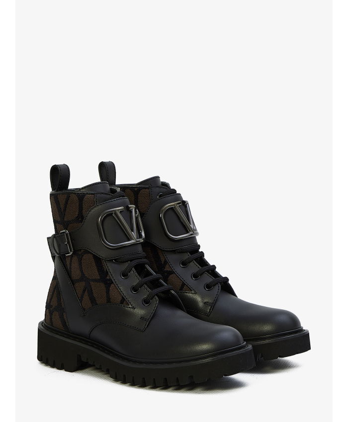 VALENTINO GARAVANI - VLogo Signature Combat boots