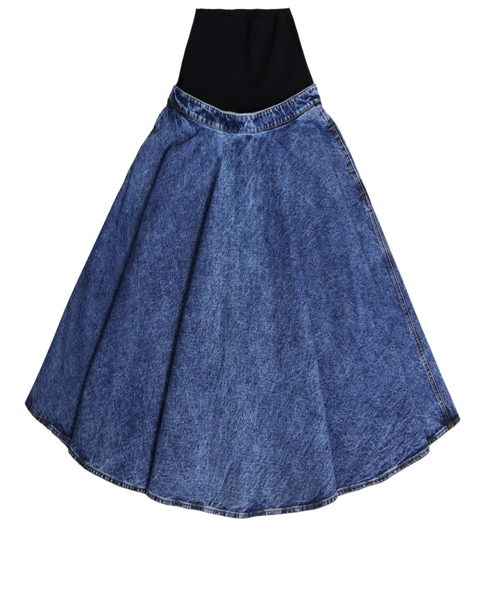 ALAIA - Skirt with knit band