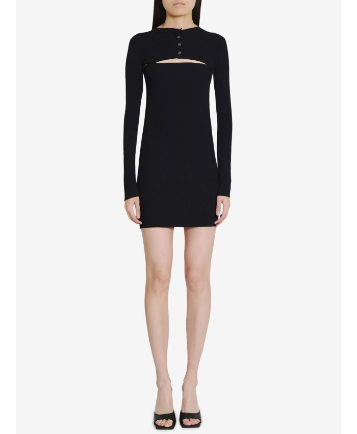 ALEXANDER WANG - Twin-set dress with cropped cardigan