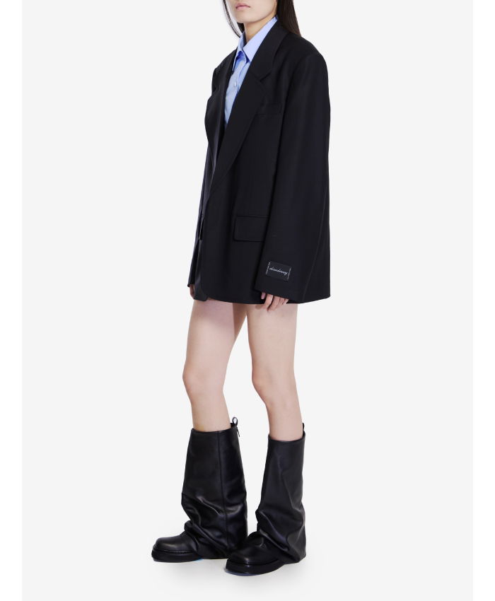 ALEXANDER WANG - Pre-styled oversize jacket with dickie