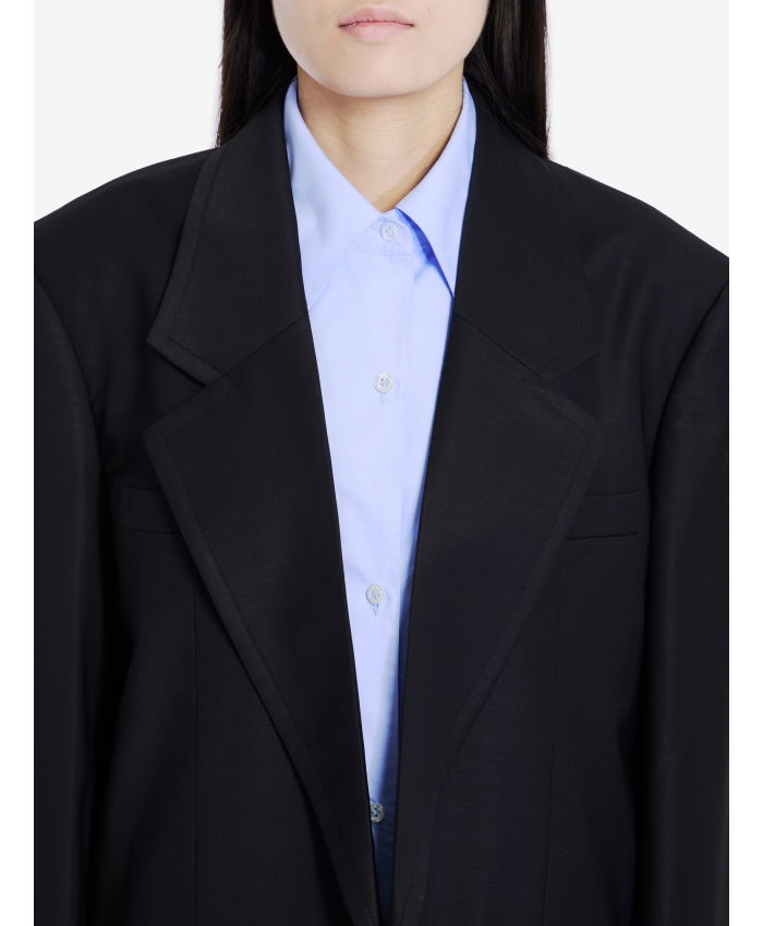 ALEXANDER WANG - Pre-styled oversize jacket with dickie