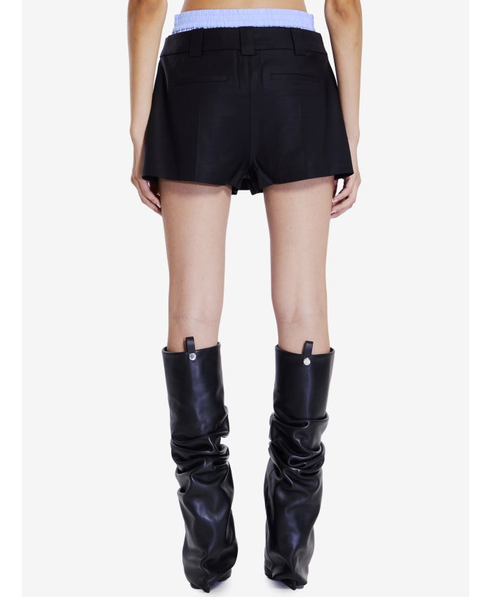 ALEXANDER WANG - Pre-styled skort with boxer