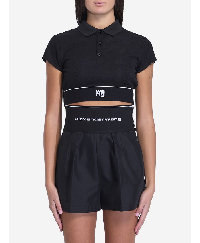 ALEXANDER WANG - Cheerleader polo top