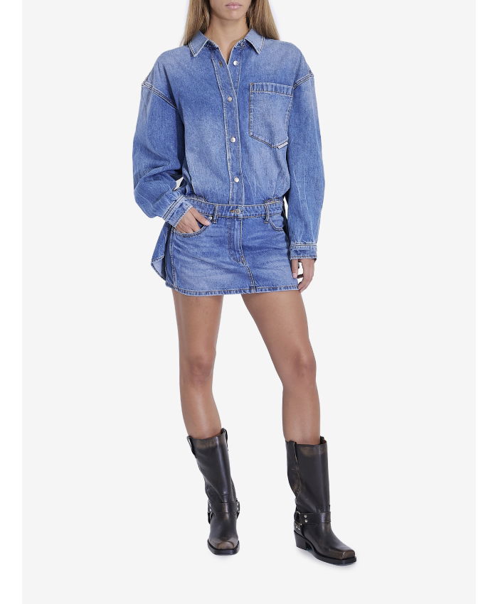 ALEXANDER WANG - Denim mini dress