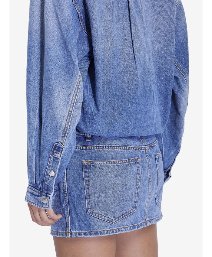 ALEXANDER WANG - Mini abito in denim