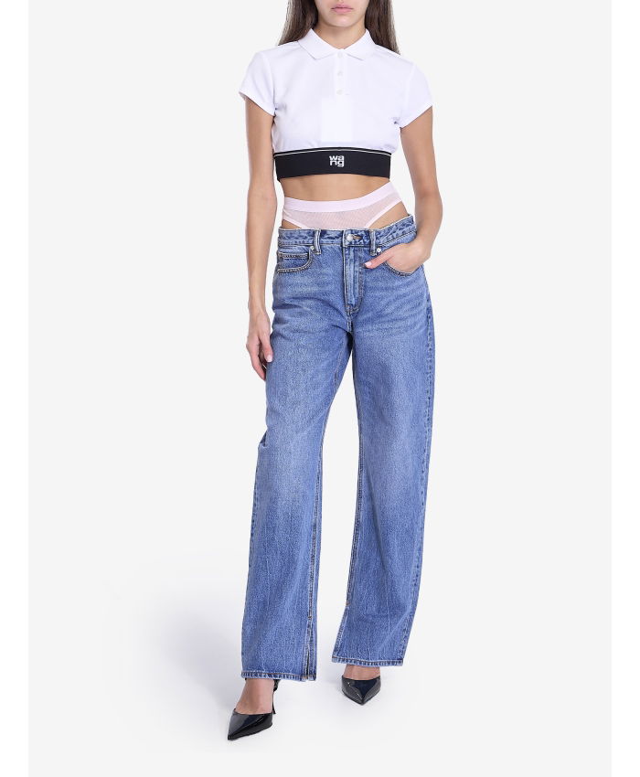 ALEXANDER WANG - Pre-styled underwear jeans