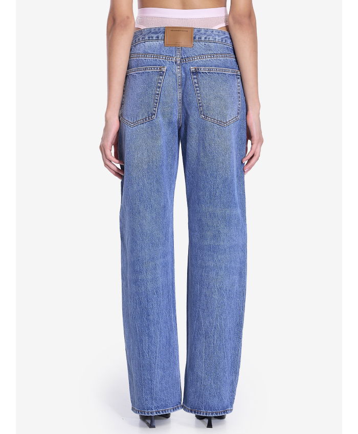 ALEXANDER WANG - Pre-styled underwear jeans