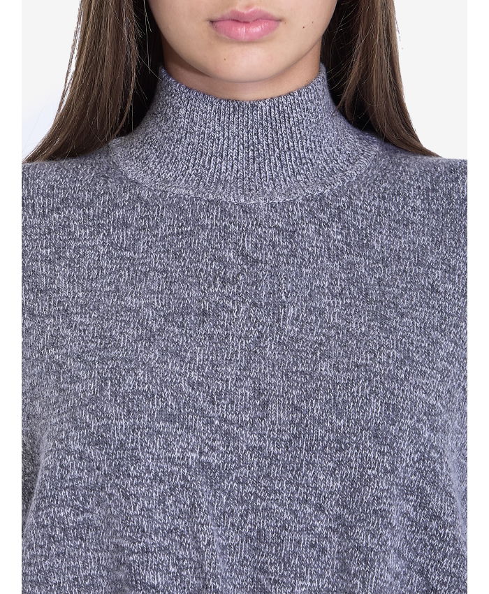 ALEXANDER WANG - Cropped sweater with embossed logo