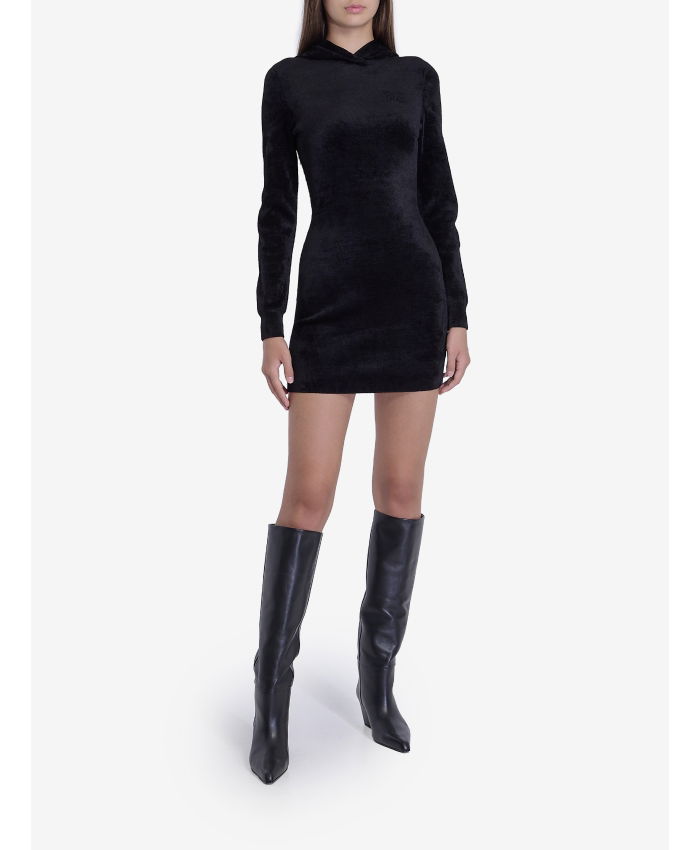 ALEXANDER WANG - Mini dress with embossed logo