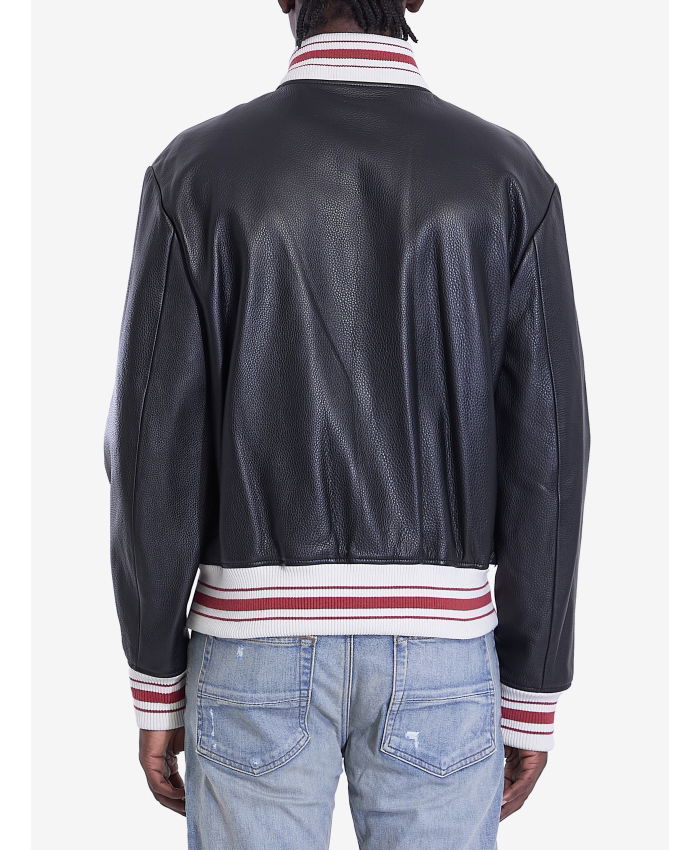 AMIRI - Amiri leather bomber jacket