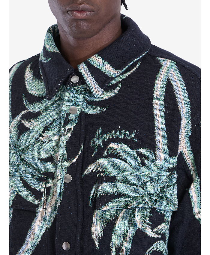 AMIRI - Twisted Palms Tapestry overshirt