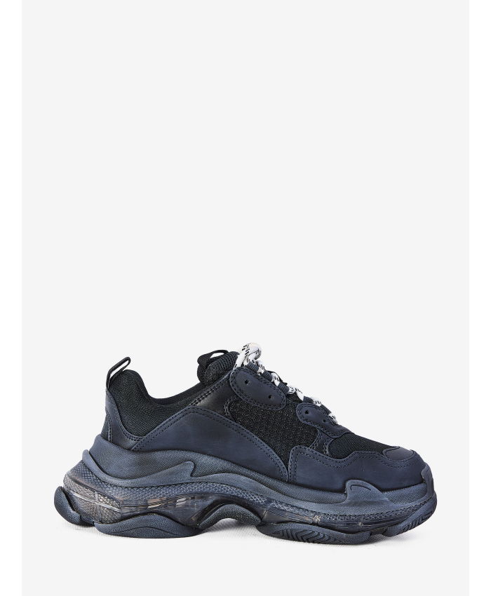 Balenciaga triple s black clear on sale