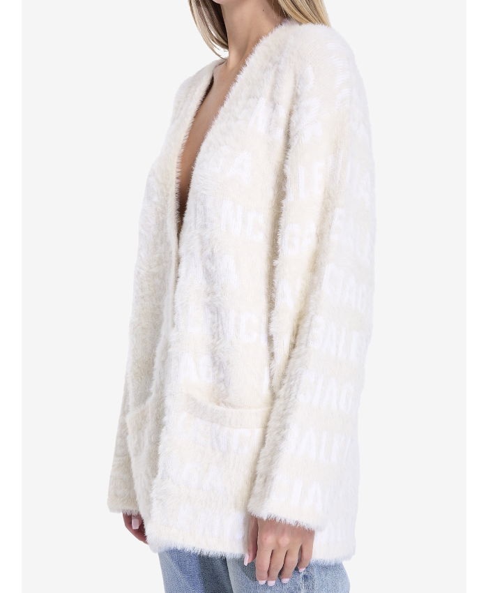 BALENCIAGA - Allover Furry cardigan