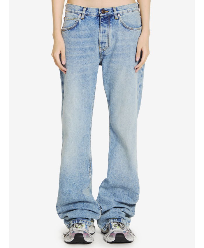 BALENCIAGA - Low waist straight jeans