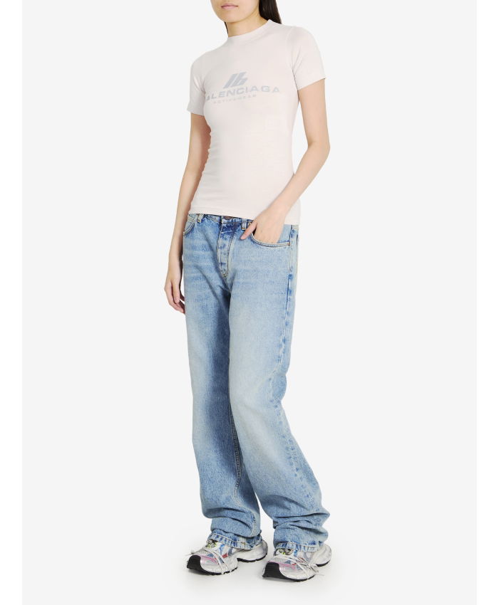 BALENCIAGA - Low waist straight jeans