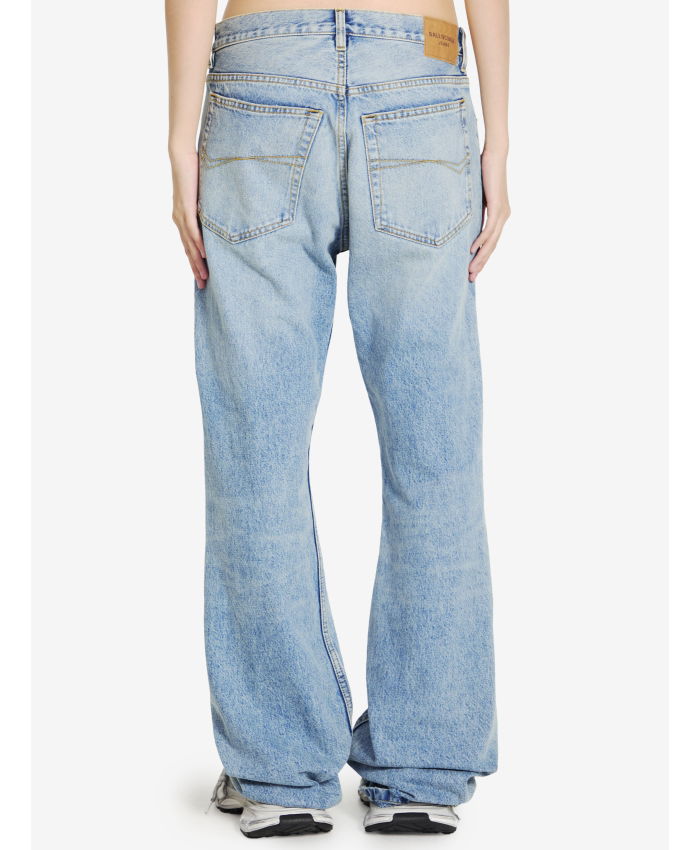 BALENCIAGA - Low waist straight jeans