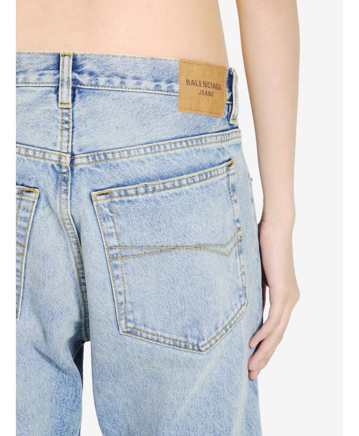 BALENCIAGA - Low waist straight jeans