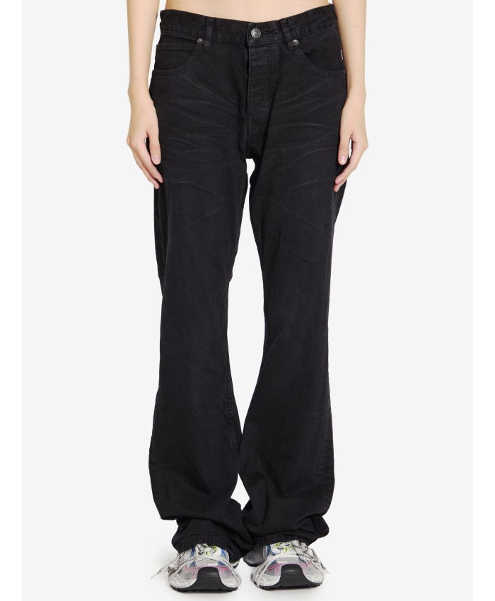 BALENCIAGA - Low waist straight jeans