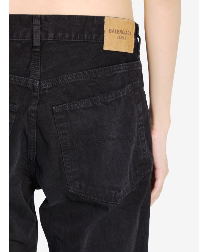 BALENCIAGA - Low waist straight jeans