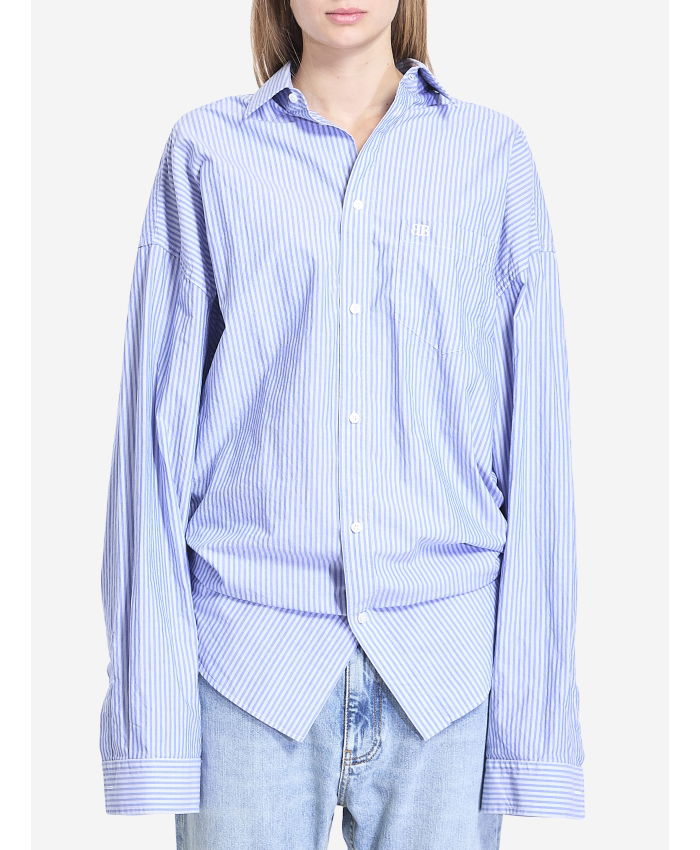 BALENCIAGA - Knotted shirt