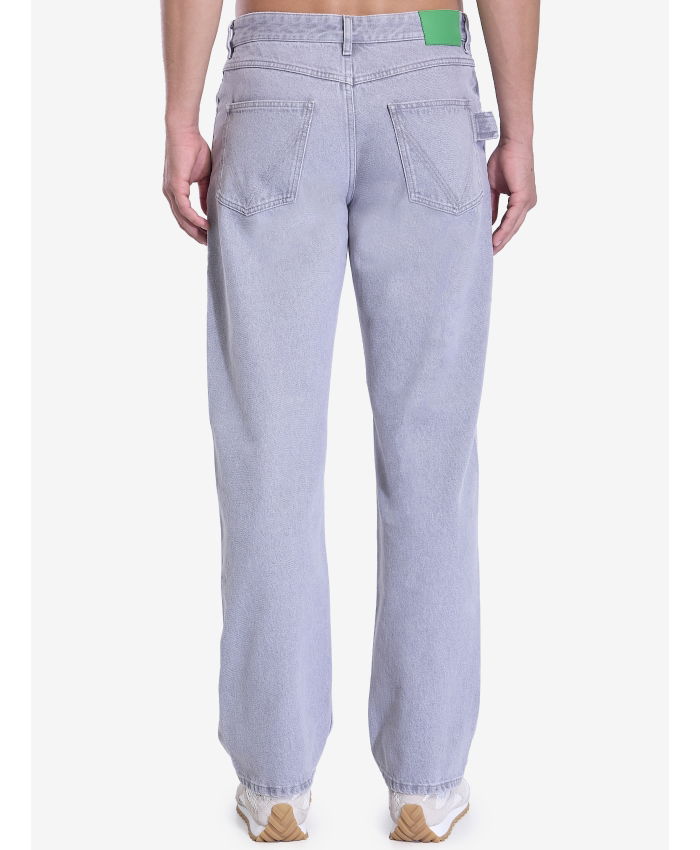 BOTTEGA VENETA - Light Grey denim jeans