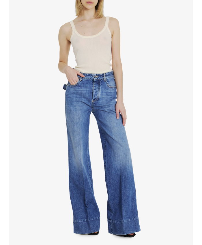 BOTTEGA VENETA - Wide-leg jeans