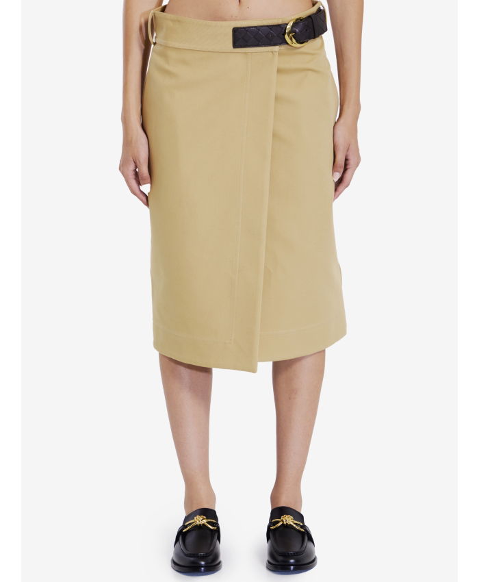 BOTTEGA VENETA - Wrap midi skirt