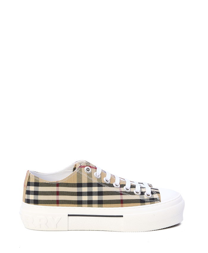 BURBERRY Low Top Check sneakers Leam Roma Luxury Shopping Online