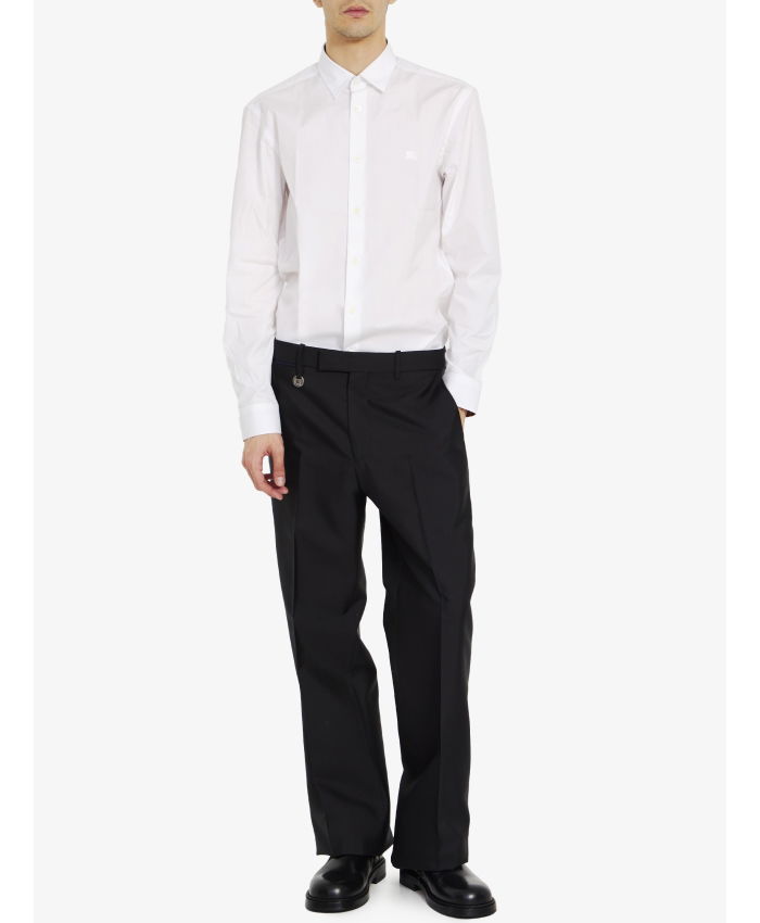 BURBERRY - Stretch cotton shirt