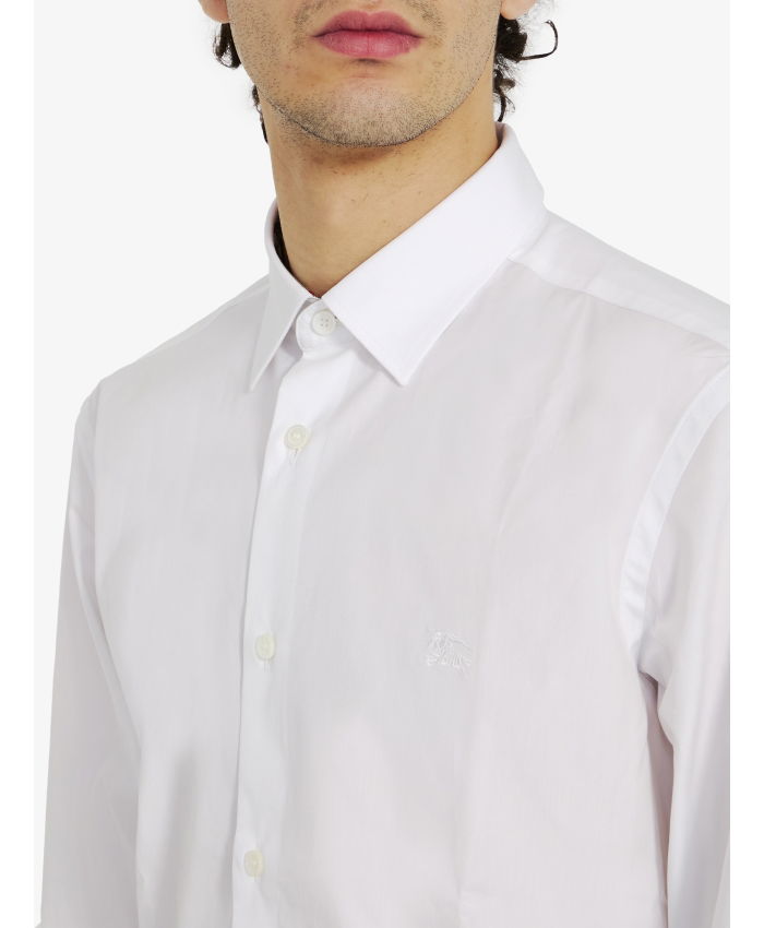 BURBERRY - Stretch cotton shirt