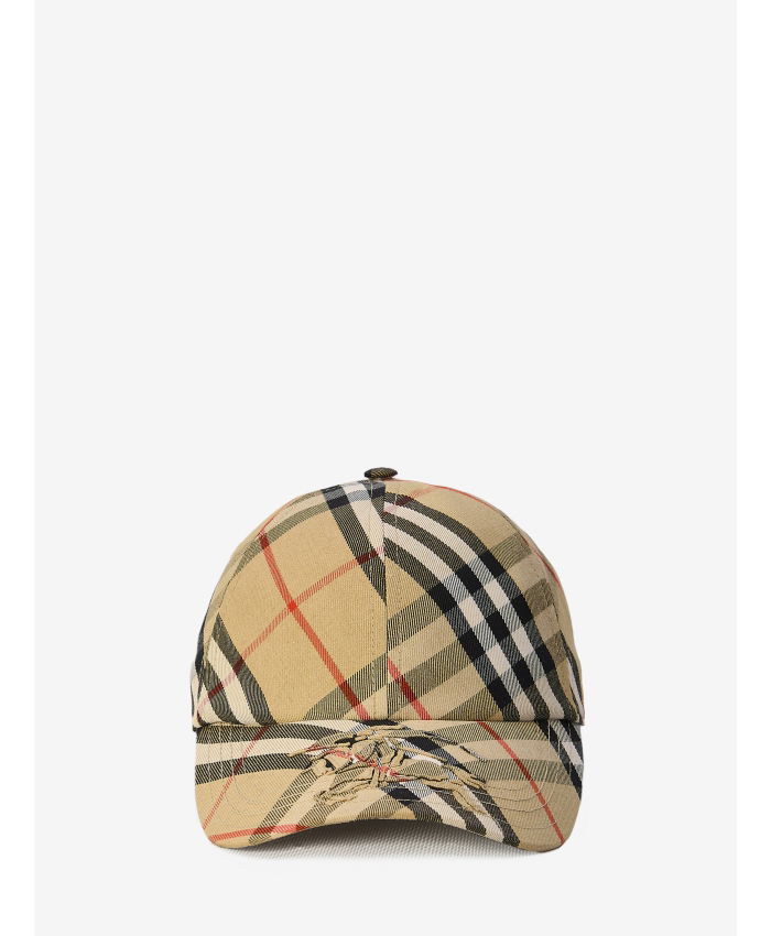 BURBERRY - Check baseball cap