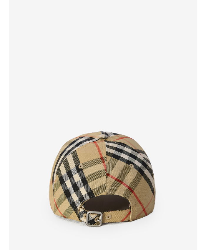 BURBERRY - Check baseball cap