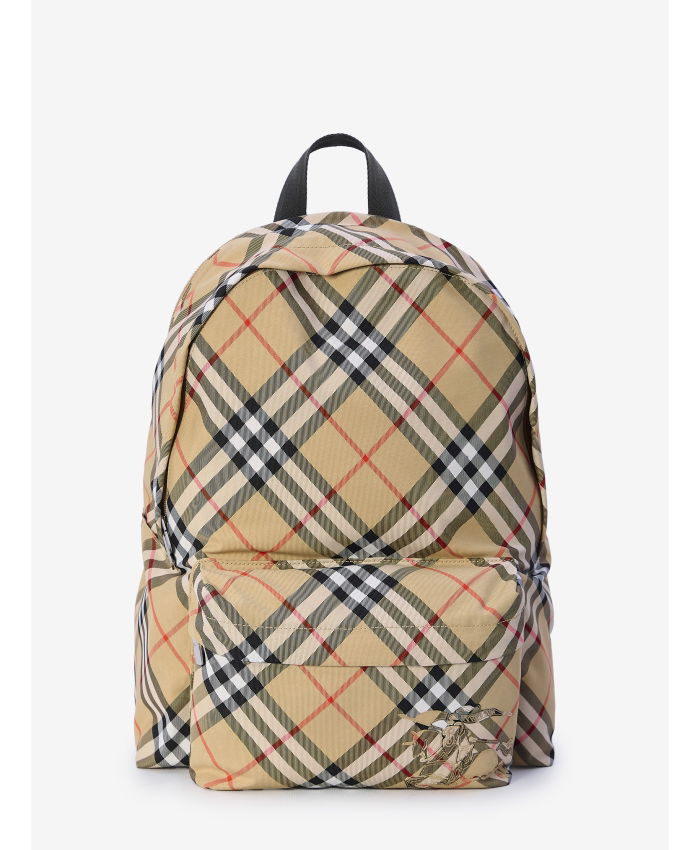 BURBERRY - Check backpack