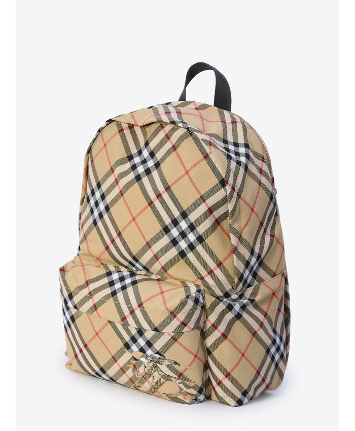 BURBERRY - Check backpack