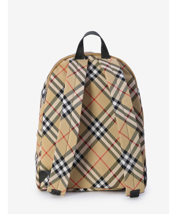 BURBERRY - Check backpack