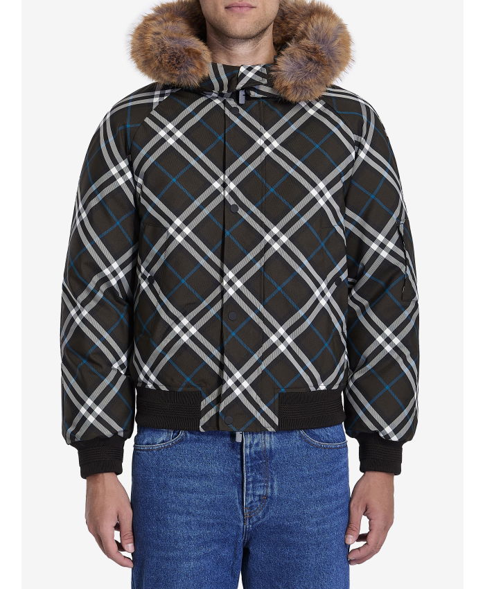 BURBERRY - Check jacket