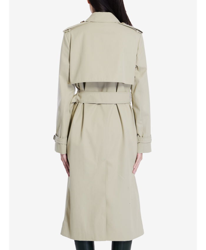 BURBERRY - Trench coat in cotton blend